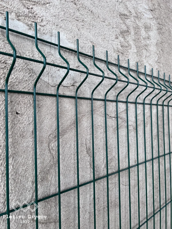 Panel 3D Zelený, drát 4mm